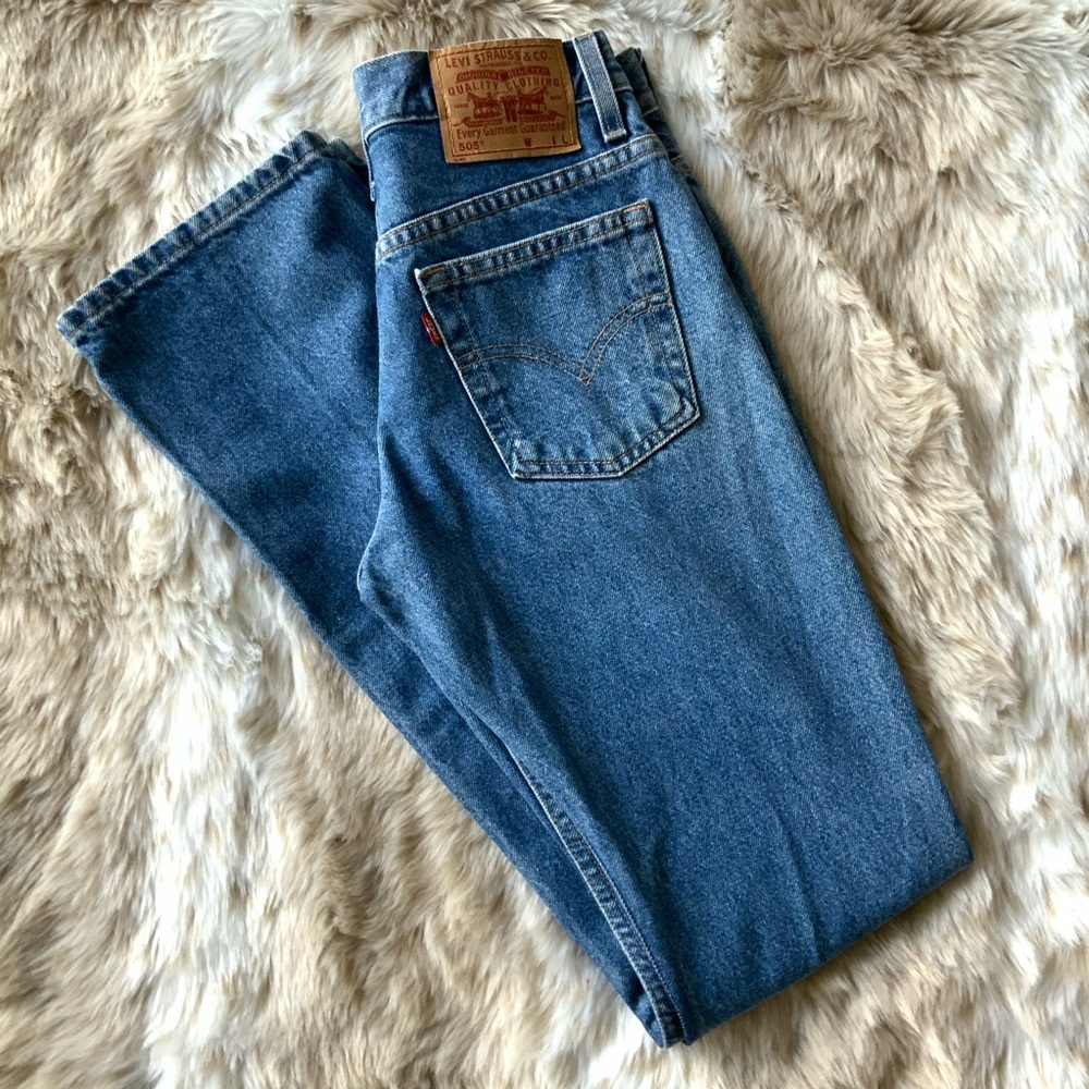 Levi’s 505 Slim Fit Straight Leg 5 JR L